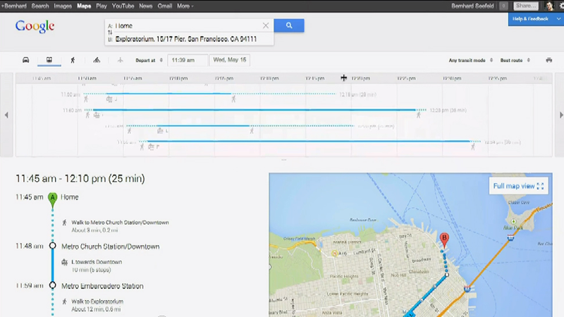 Illustration for article titled The New Google Maps: Flat, Clean, and Built Just for You